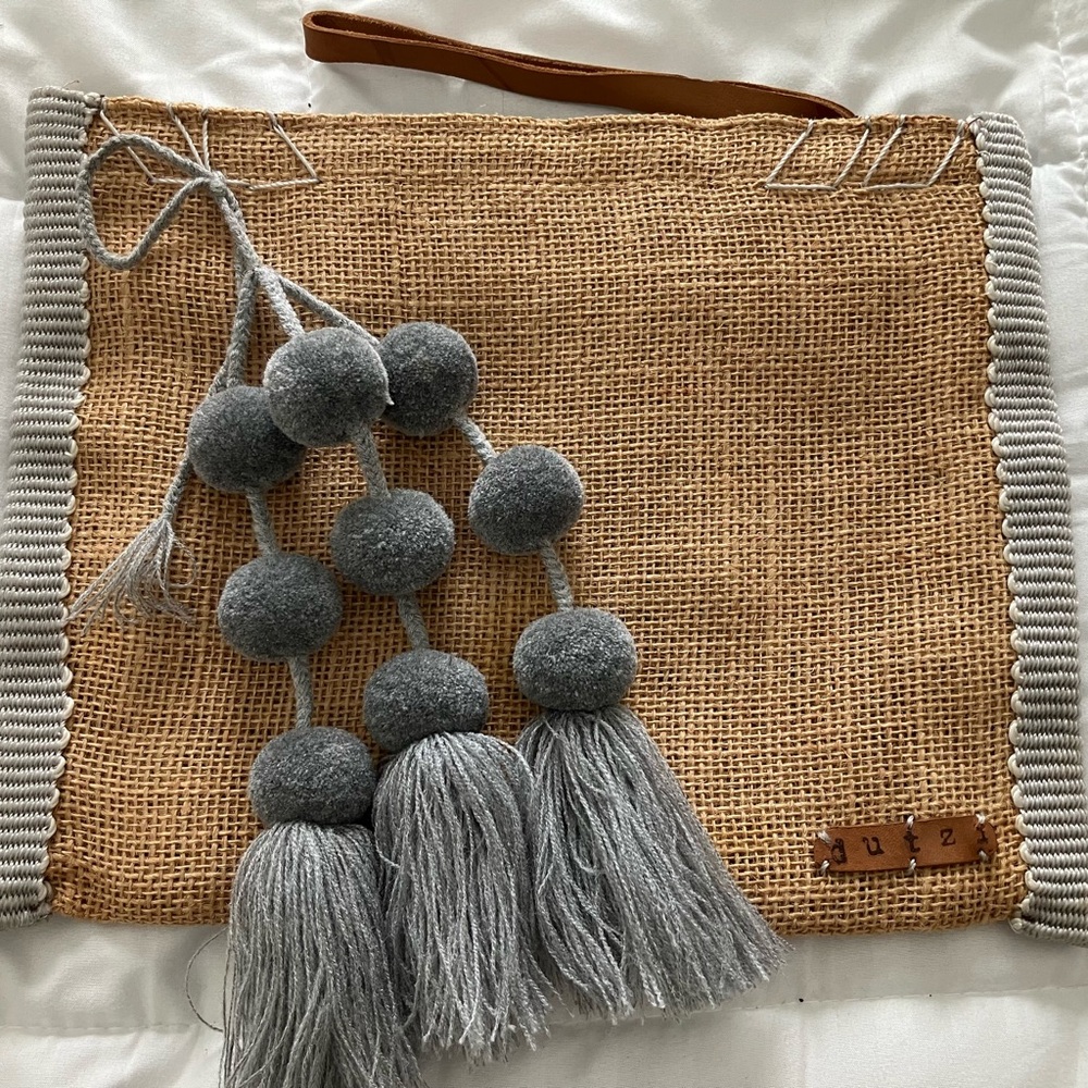 DUTZI Vintage burlap pouch